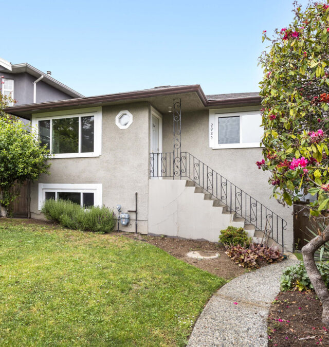 For Sale: 2925 McGill Street, Vancouver BC